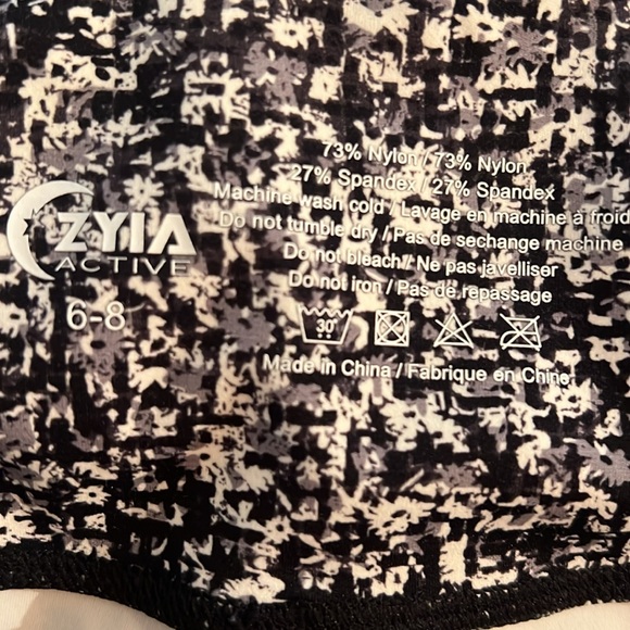 Zyia Active - two pairs Light N Tight leggings in great condition! Size 6-8 - Picture 4 of 8